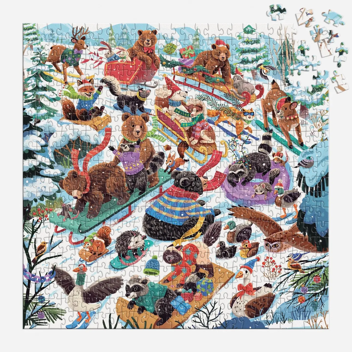 Dashing All the Way 500pc Puzzle