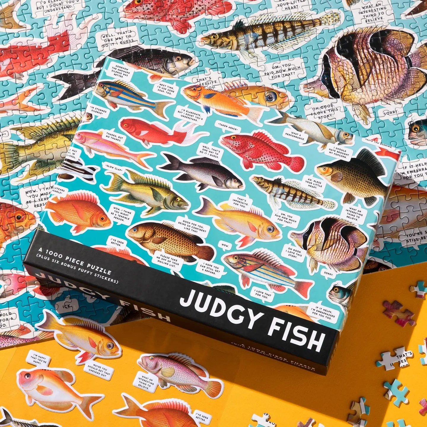 Judgy Fish Puzzle 1000pc