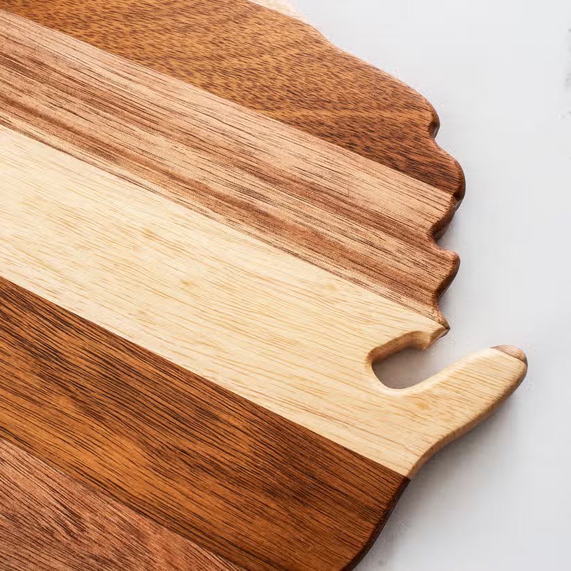 Wisconsin Cutting Board Shiplap