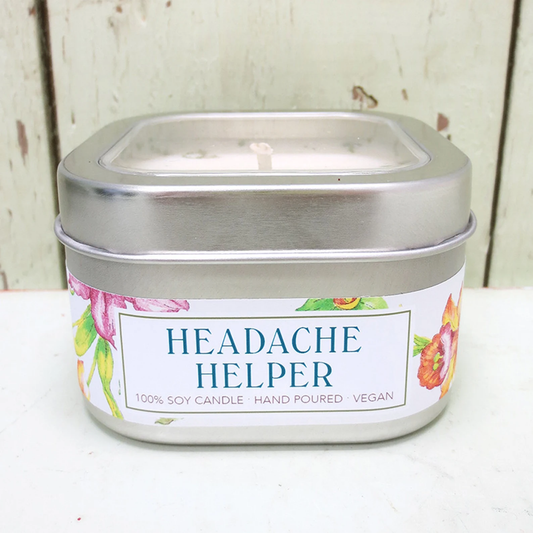 Headache Helper Candle Small Tin