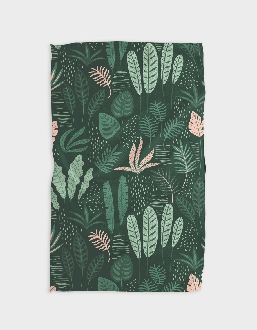 Geometry Tea Towel: Forest Floor