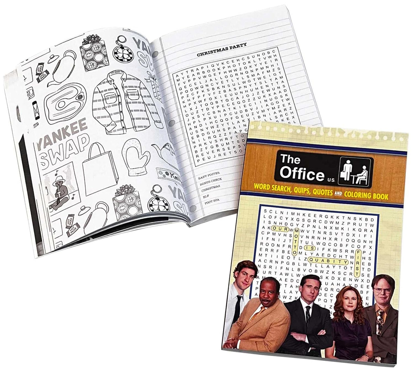 The Office Word Search Quips Book