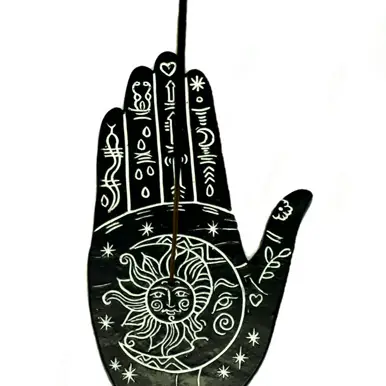 Palmistry Flat Incense Burner