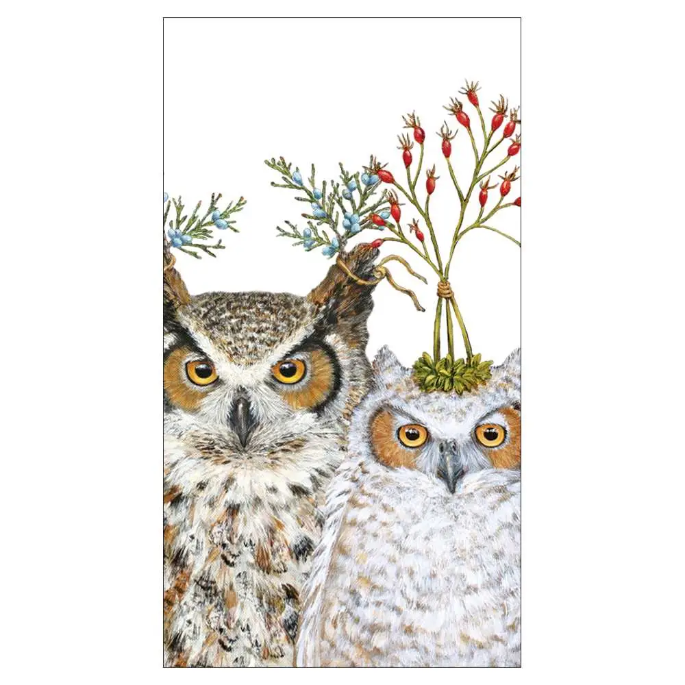 Holiday Napkins: Holiday Hoot