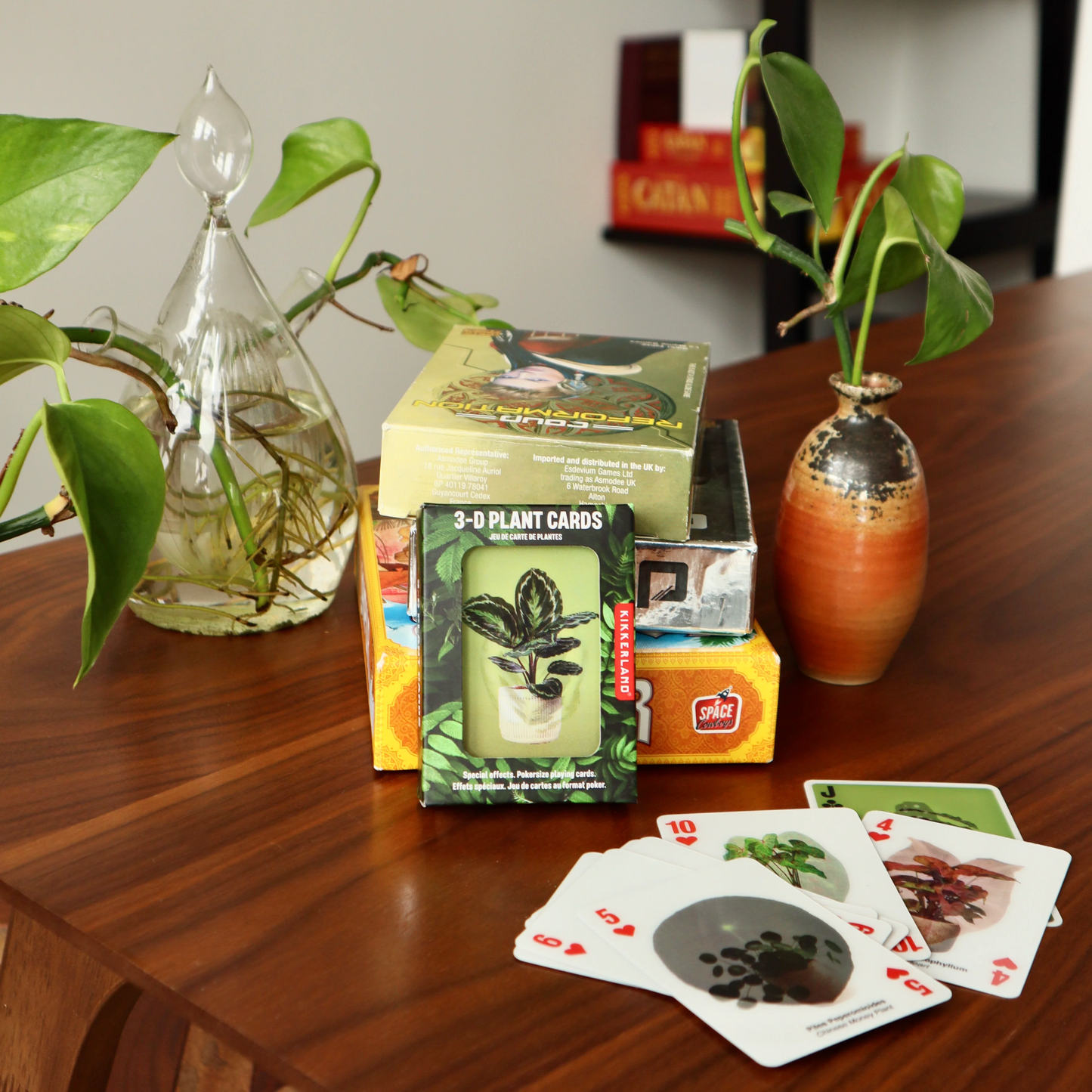 3D Playing Cards Plants