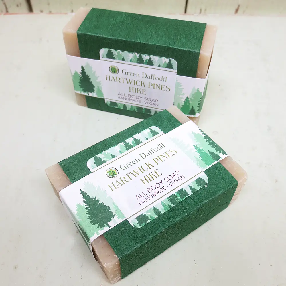 Hartwick Pines Hike Natural Handmade Bar Soap