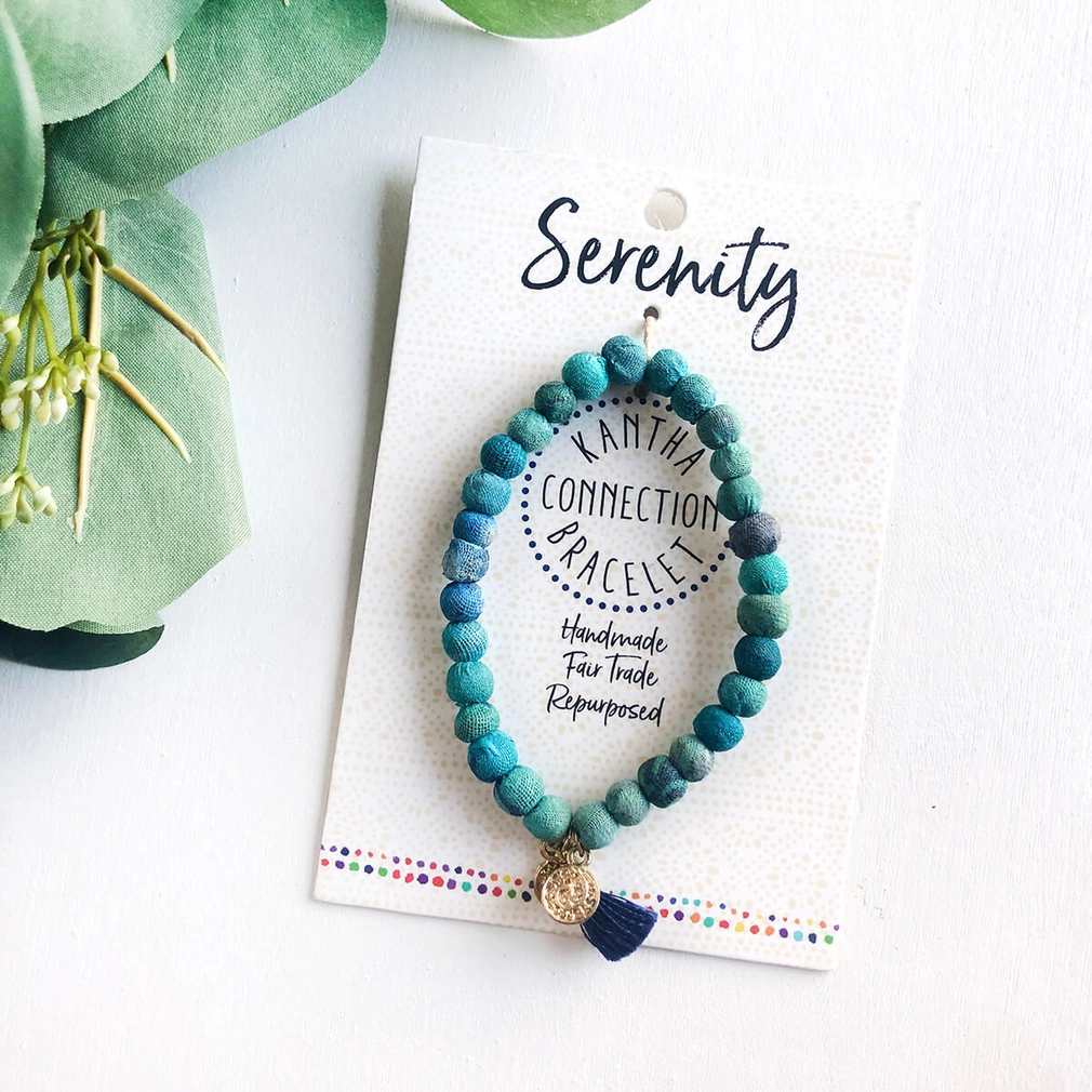 Kantha Connection Bracelet Serenity