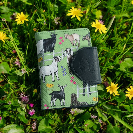 Greener Pastures Goats Snap Wallet