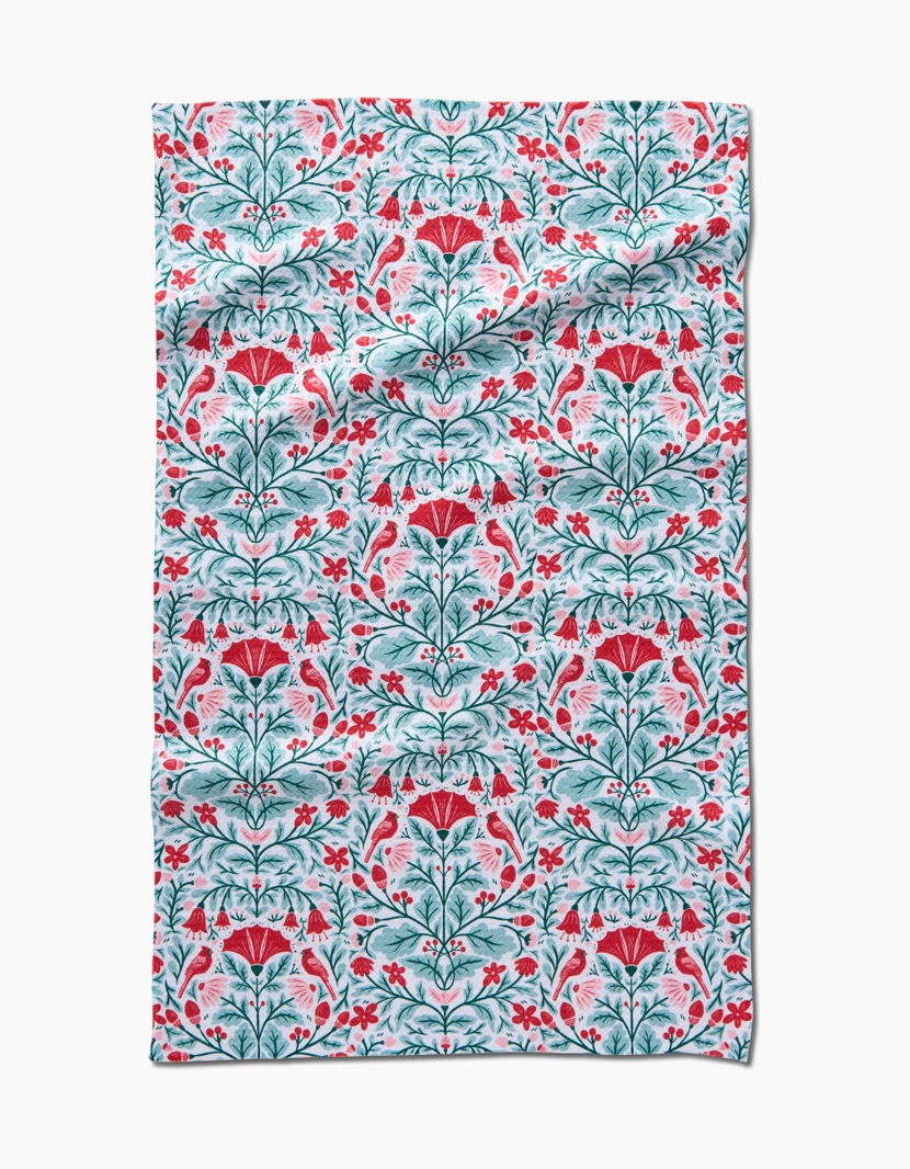 Geometry Tea Towel: Cardinal