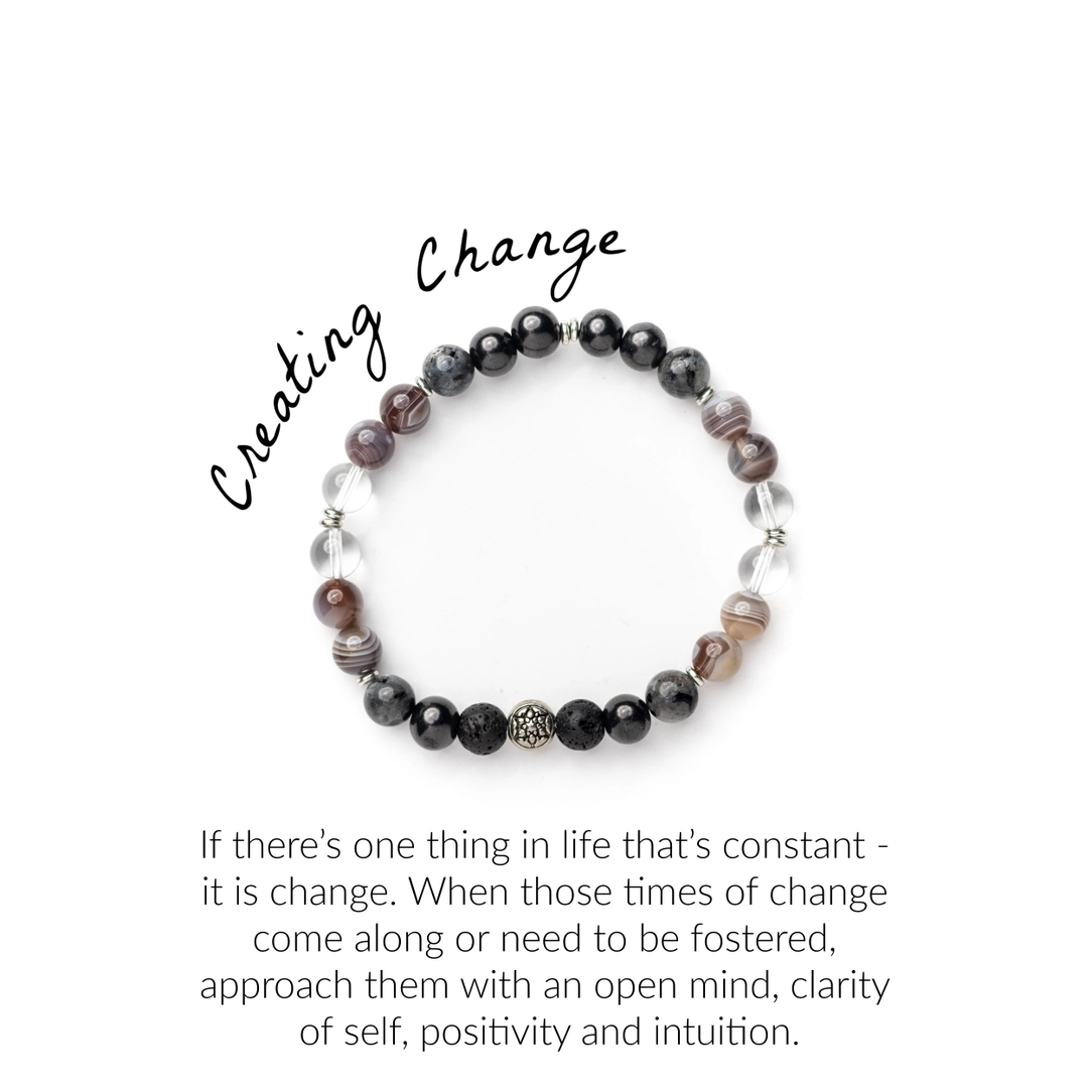 Creating Change Gemstone Bracelet