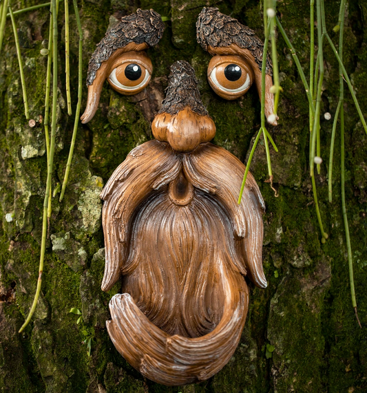 Tree Face Tree Decor