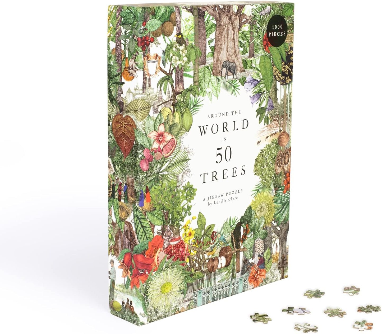 Around the World in 50 Trees Puzzle