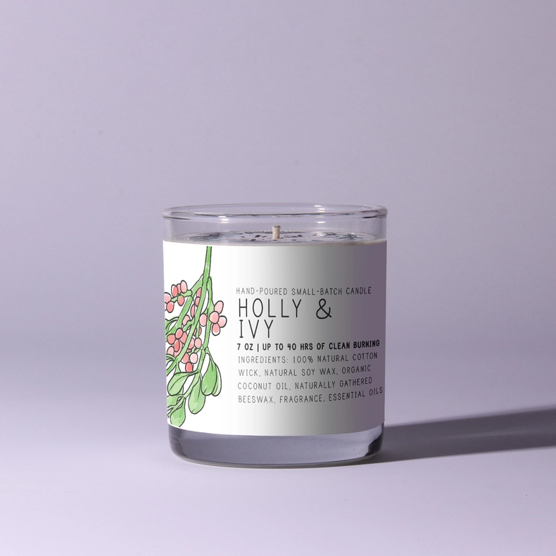 Candle - Holly & Ivy