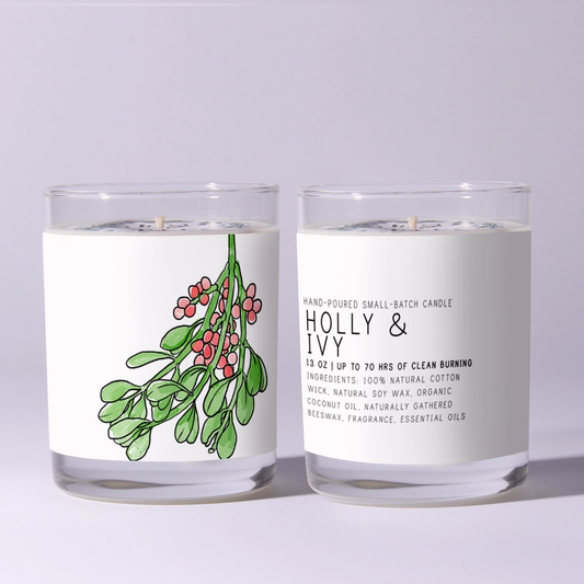 Candle - Holly & Ivy