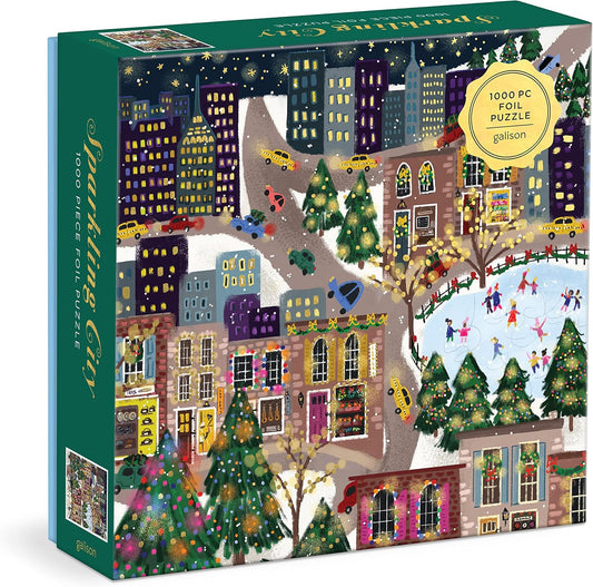 Sparkling City Puzzle - Foil 1000pc