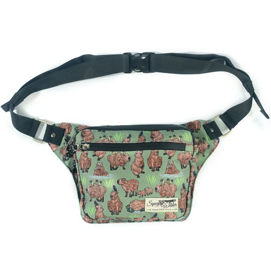 Happy Capy Capybara Hip Bag