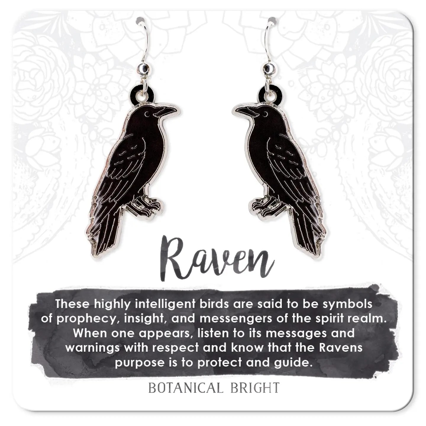 Raven Earrings