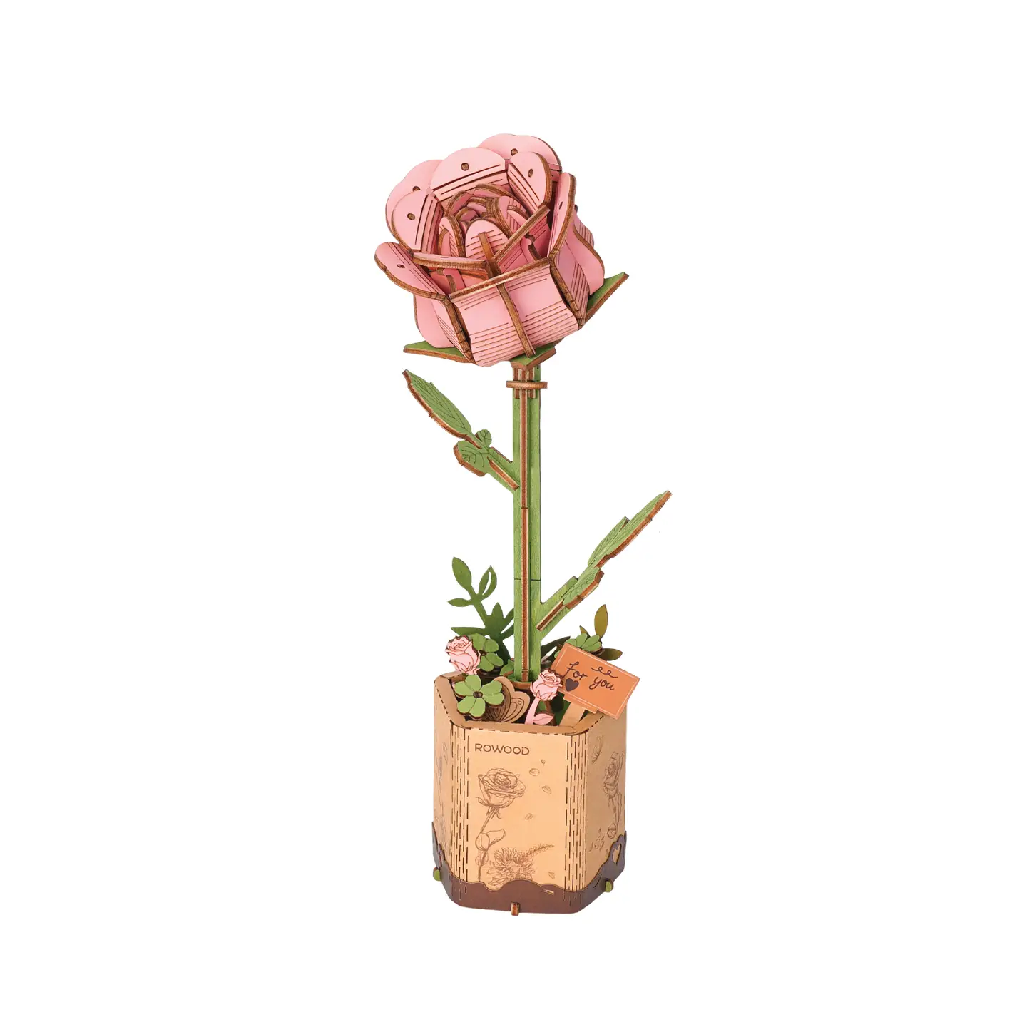 flowerflowerさま専用ご相談ページ 3D Wooden Flower Puzzle – Weeds