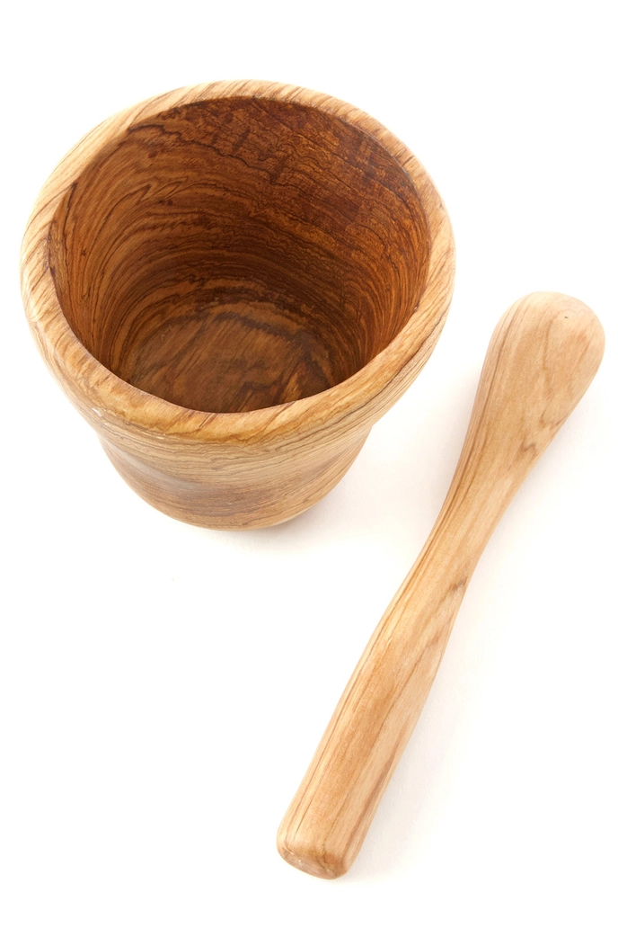 Wild Olive Wood Mortar & Pestle