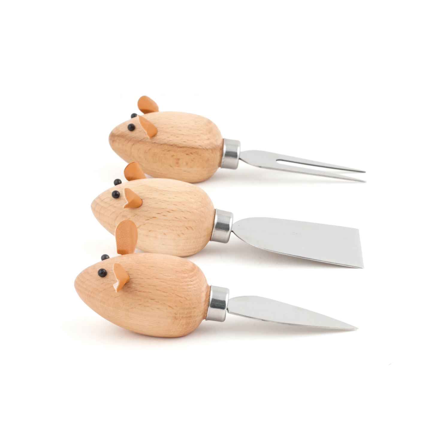 3 Blind Mice Cheese Knives