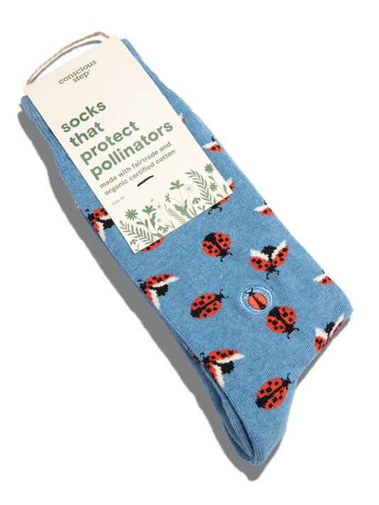 Socks That Protect Pollinators Ladybugs