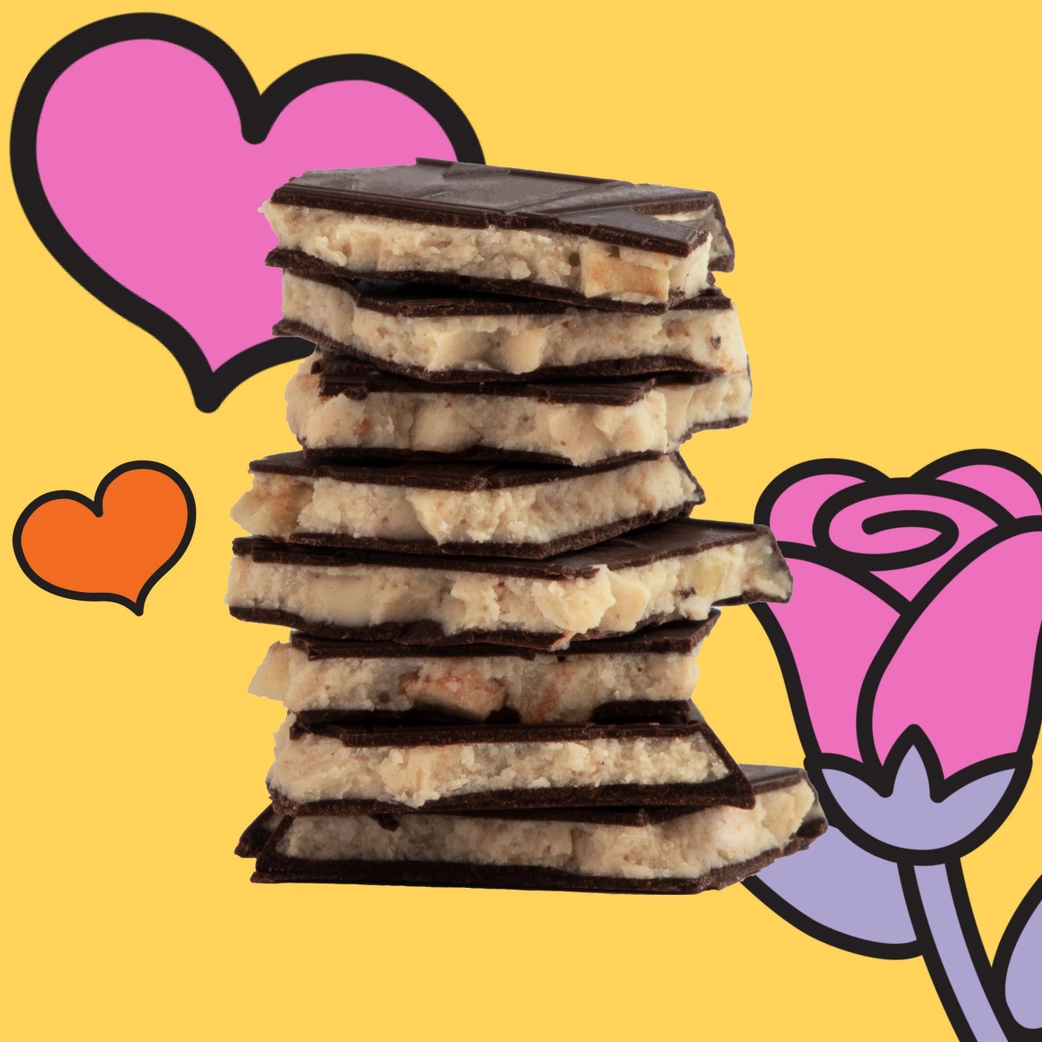 Peanut Butter Banana Affair Truffle Bar