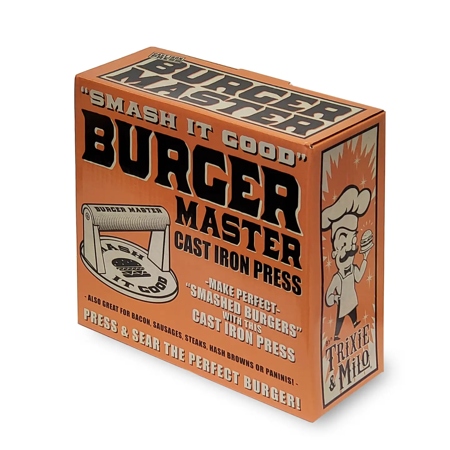 Burger Master Cast Iron