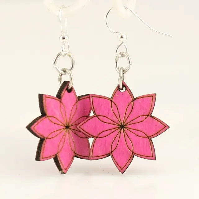 Vector Blossoms Earrings