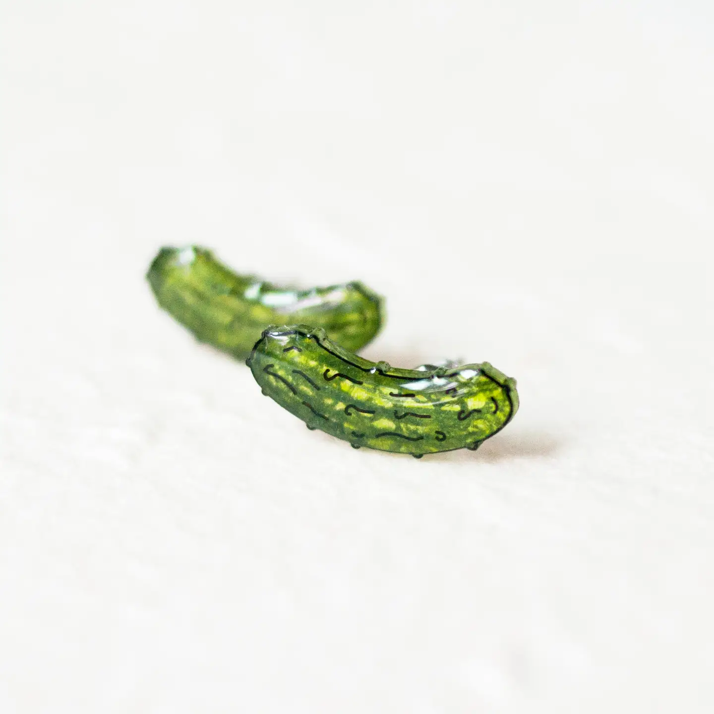 Pickle Stud Earrings