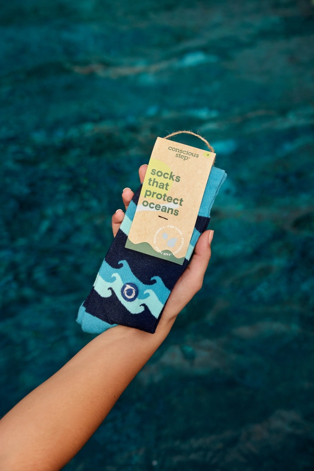 Socks That Protect Oceans Waves