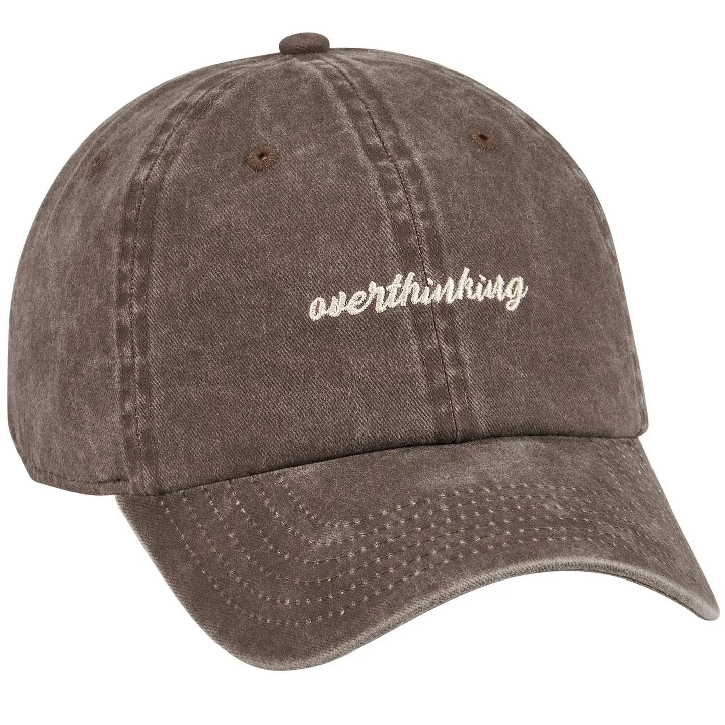 Overthinking Baseball Hat