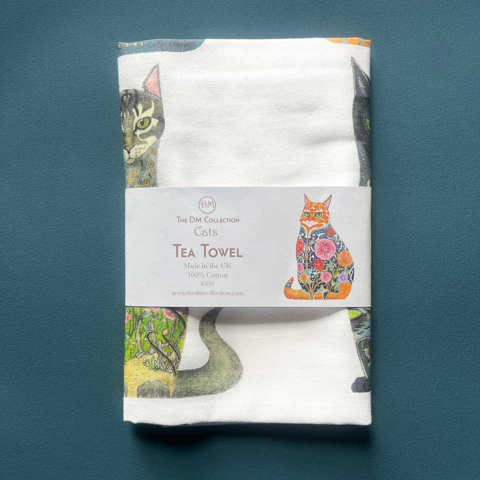 Cats Tea Towel