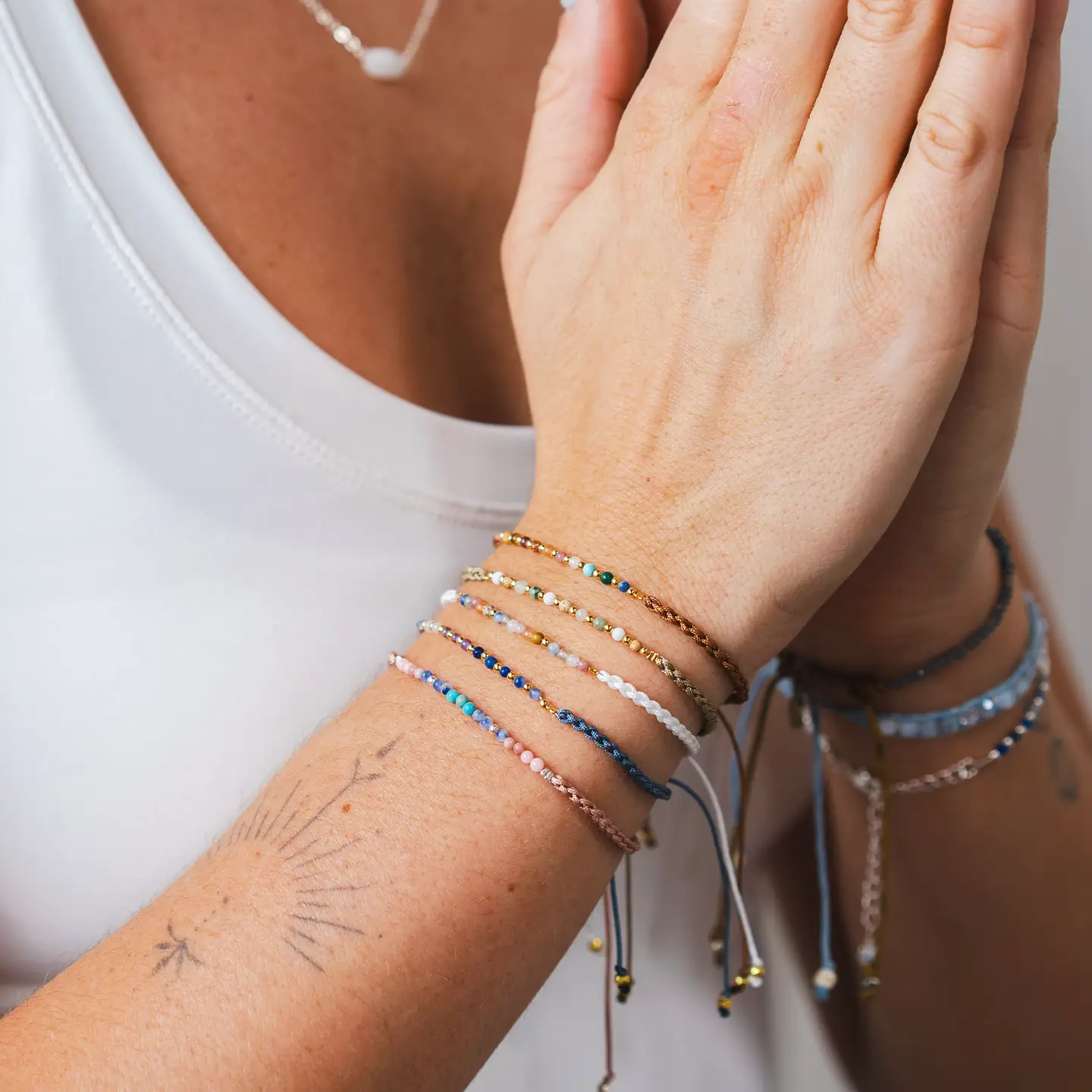 Bhakti Namaste Inner Life Purpose Bracelet 2mm
