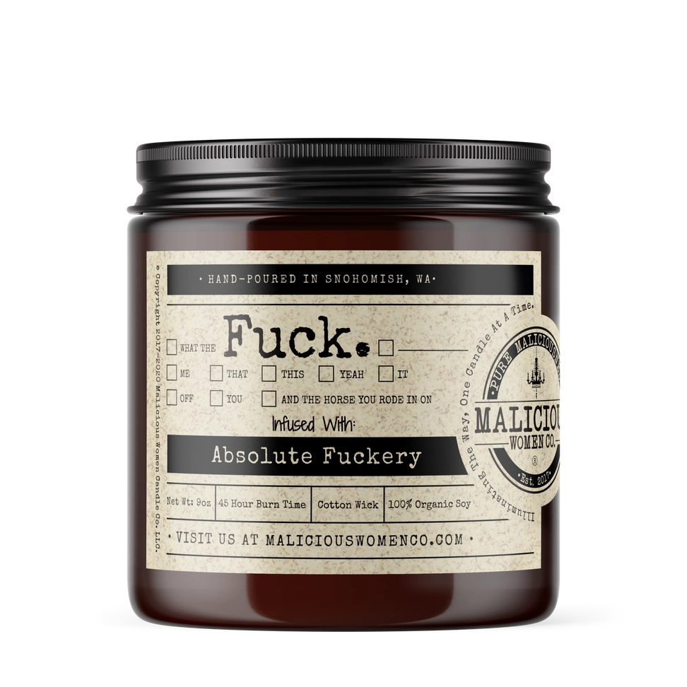 All the F*cks Candle