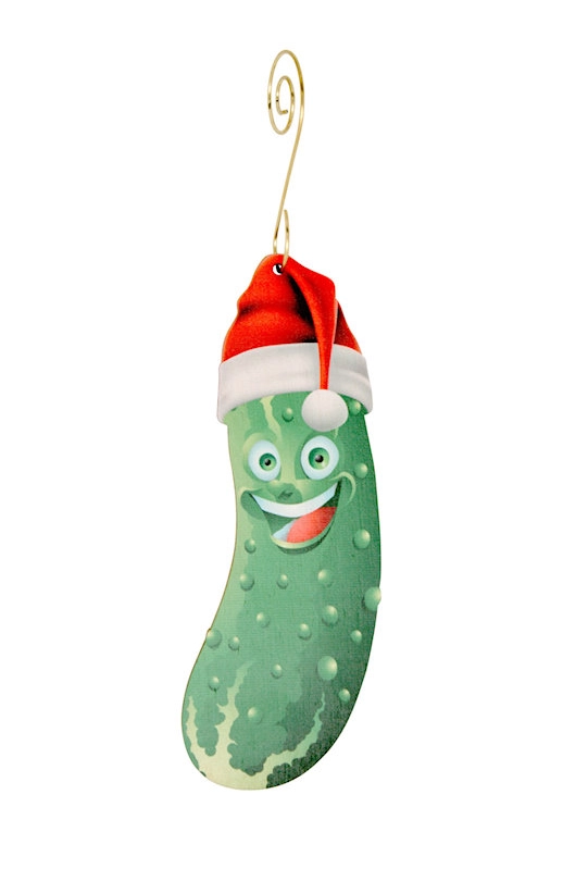 Pickle Birchwood Ornament