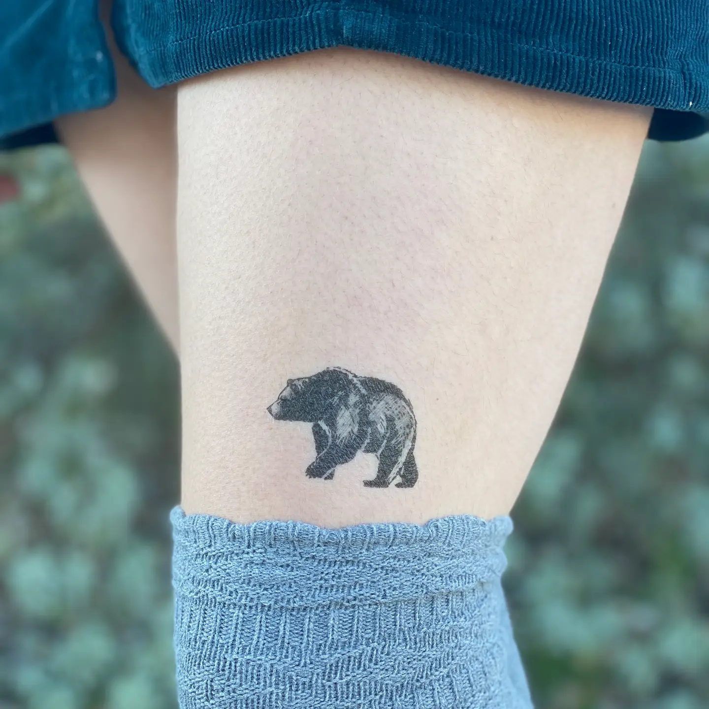 Forest Forage Temporary Tattoo