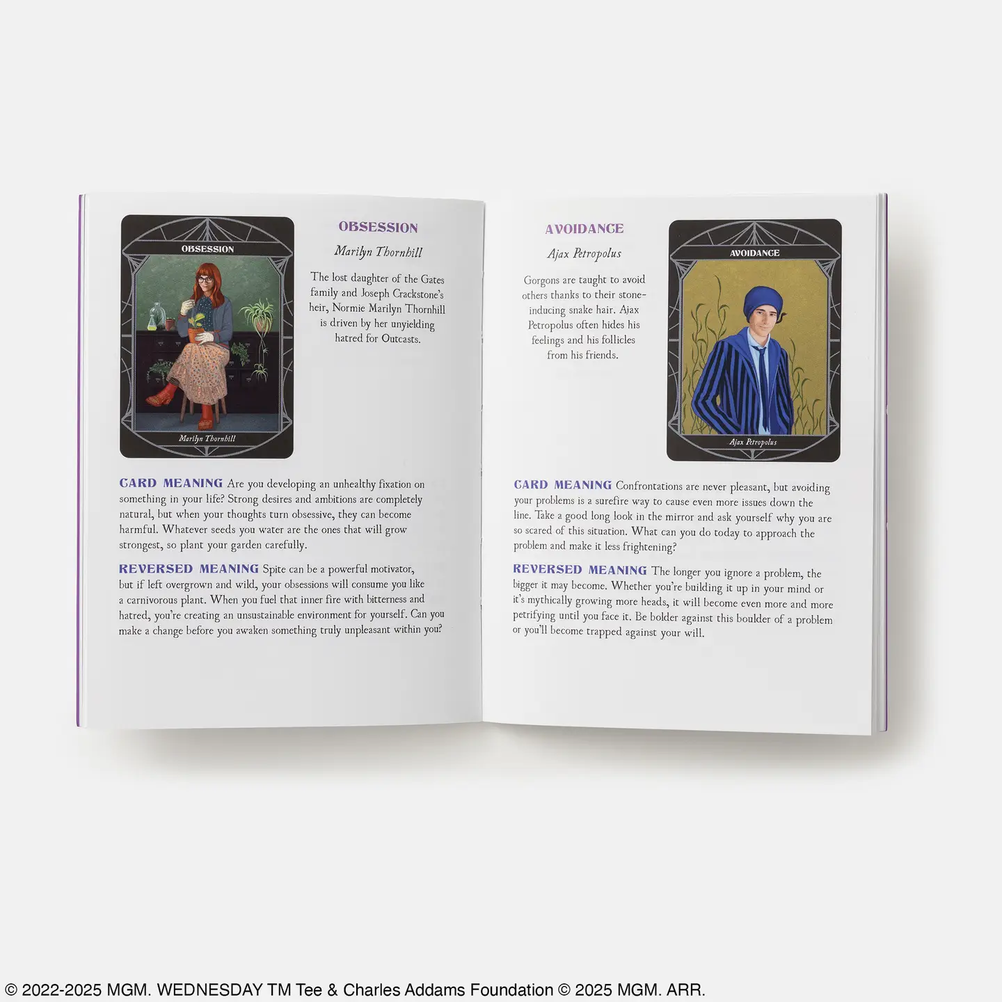 Wednesday Adams Official Oracle Cards