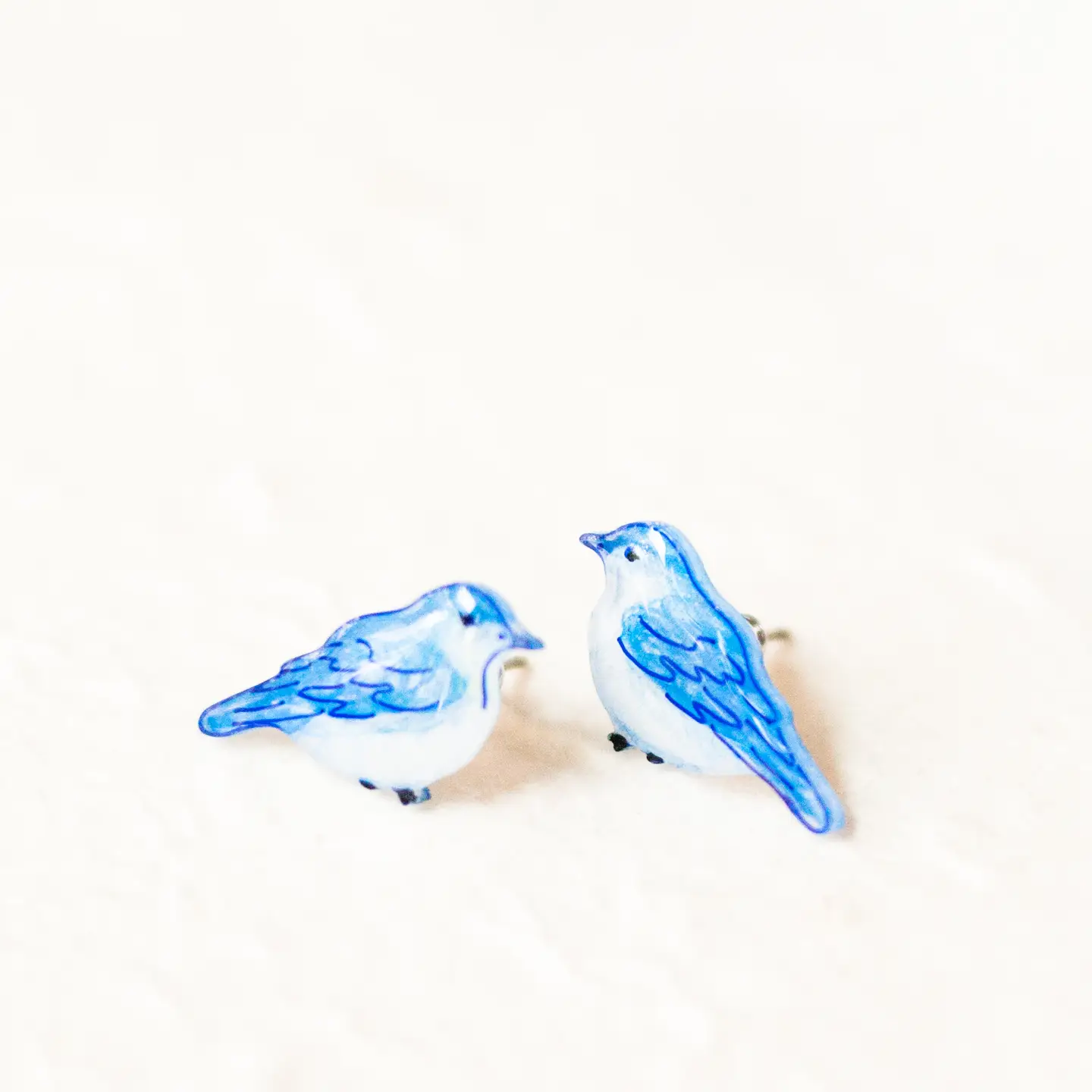 Little Blue Bird Earrings