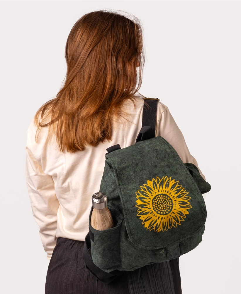 Sunflower Slouchy Backpack