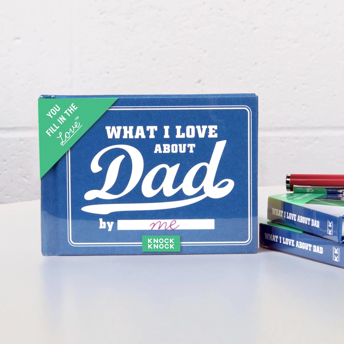 What I Love About Dad Fill In Book