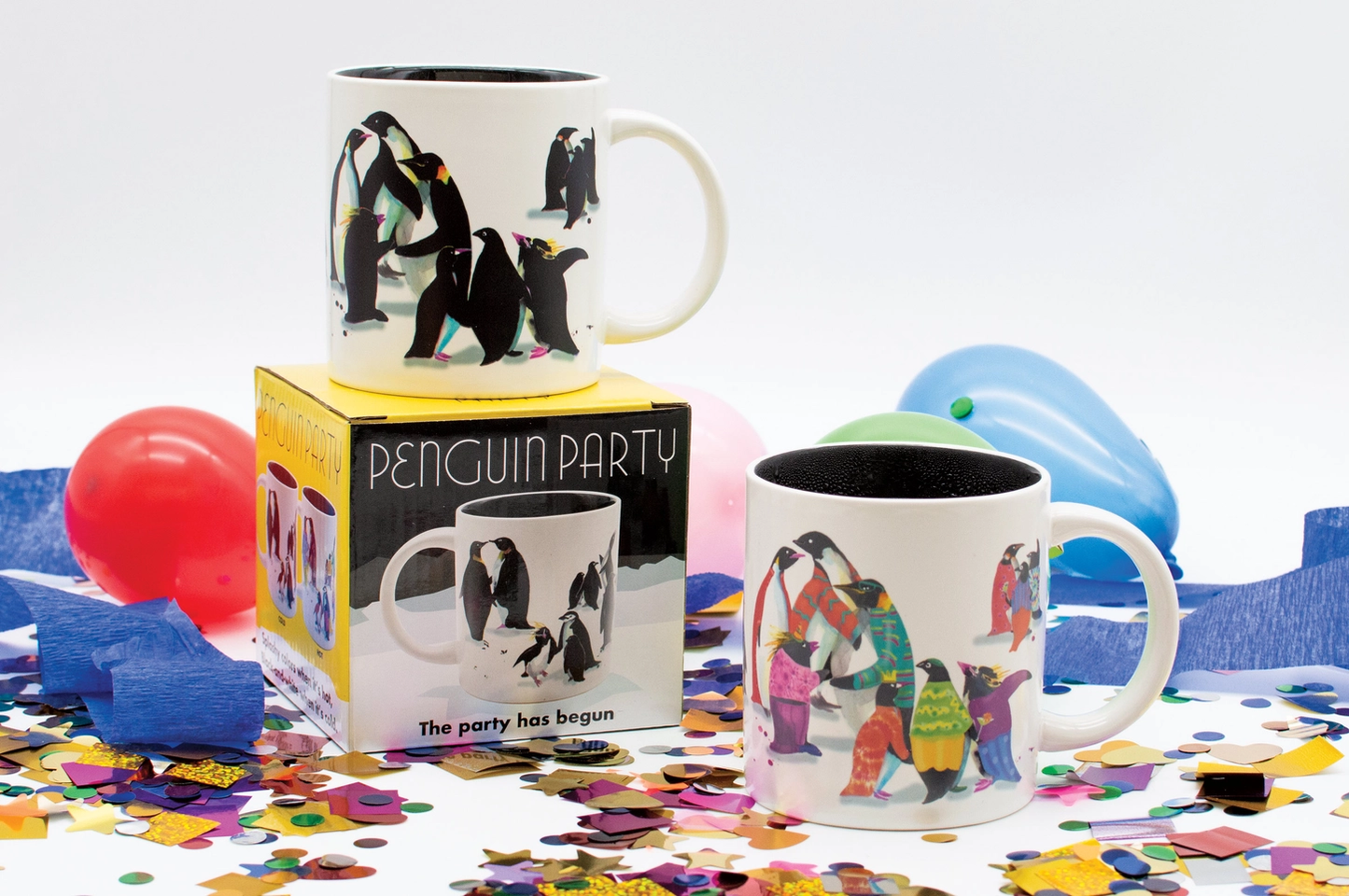 Transforming Penguin Mug