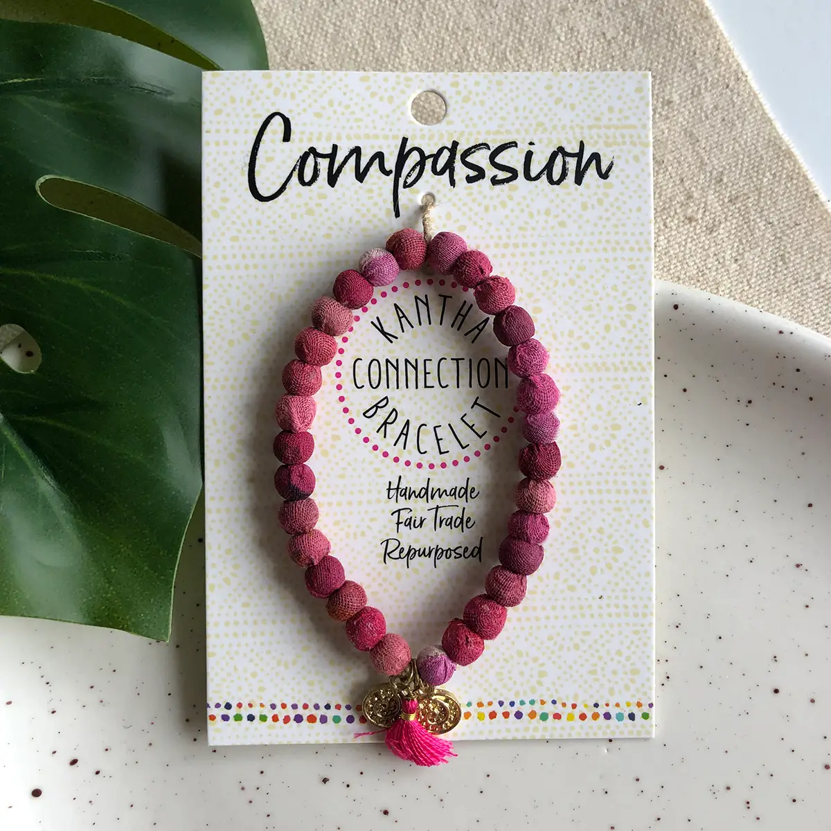 Kantha Connection Compassion Bracelet