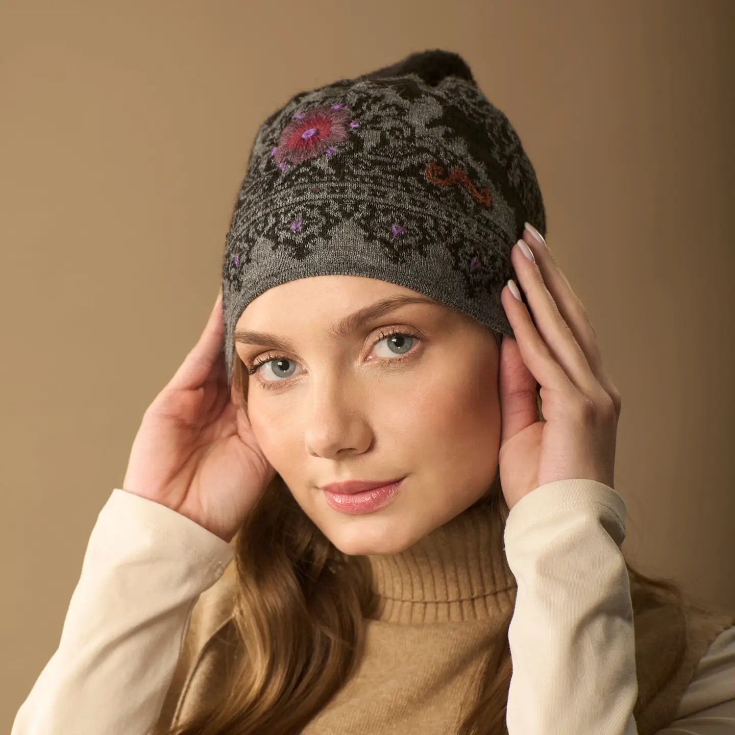 Isabela Alpaca Knit Hat