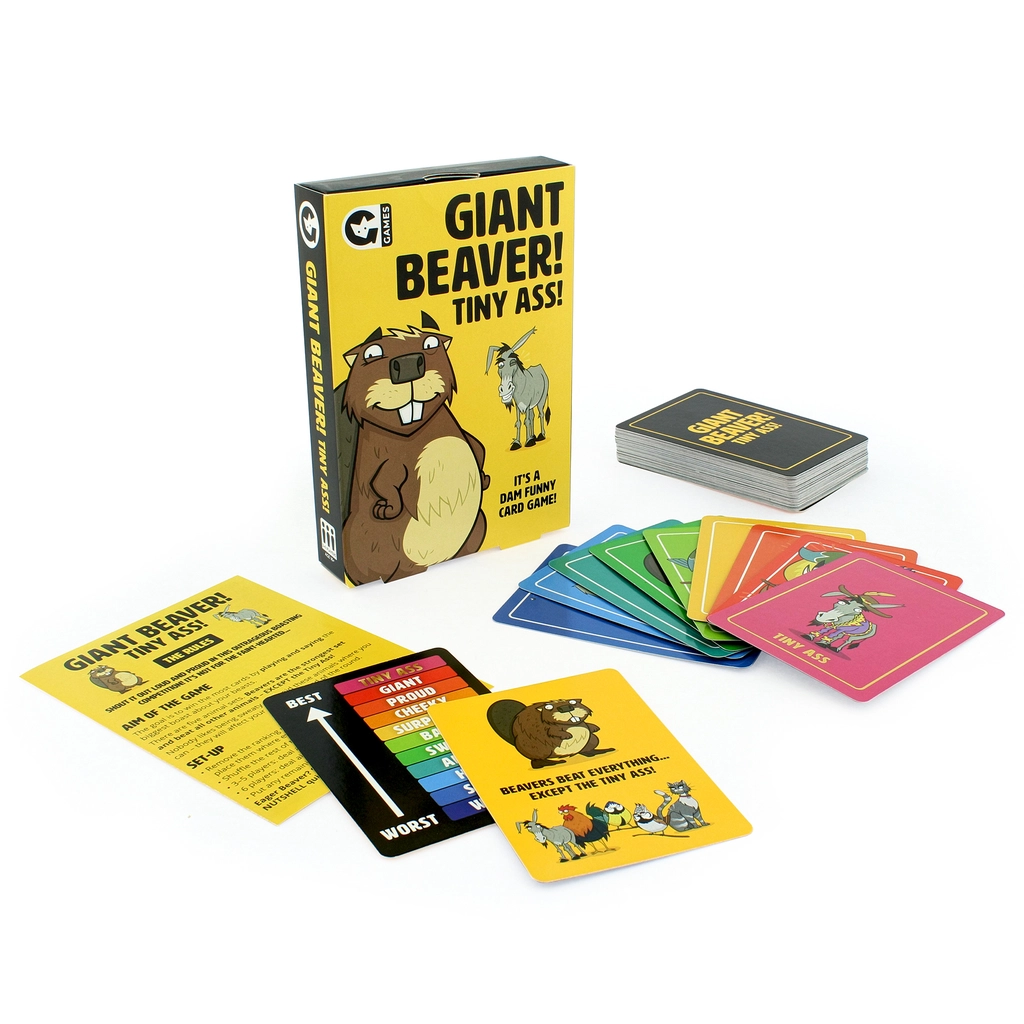 Giant Beaver Tiny A** Card Game