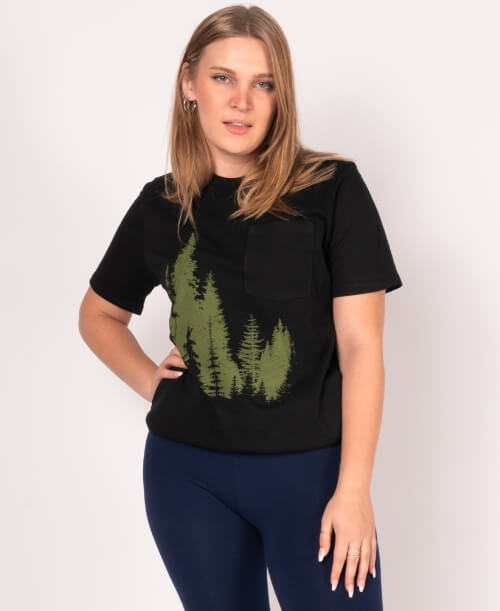 Pine Forest Organic T-Shirt