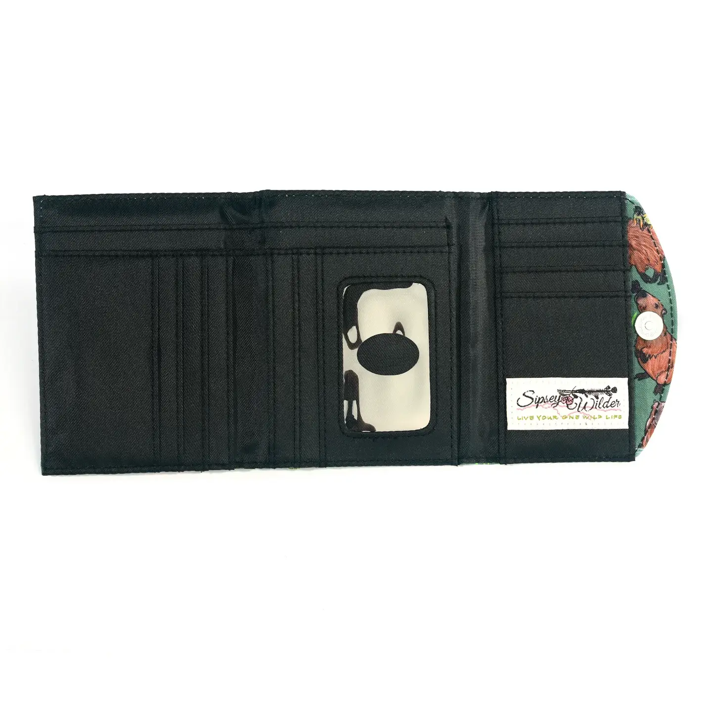 Happy Capys Capybara Trifold Wallet