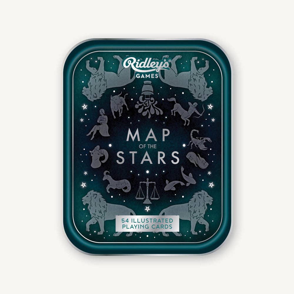 Map Of the Stars Playing Cards Tin