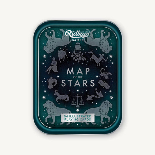 Map Of the Stars Playing Cards Tin
