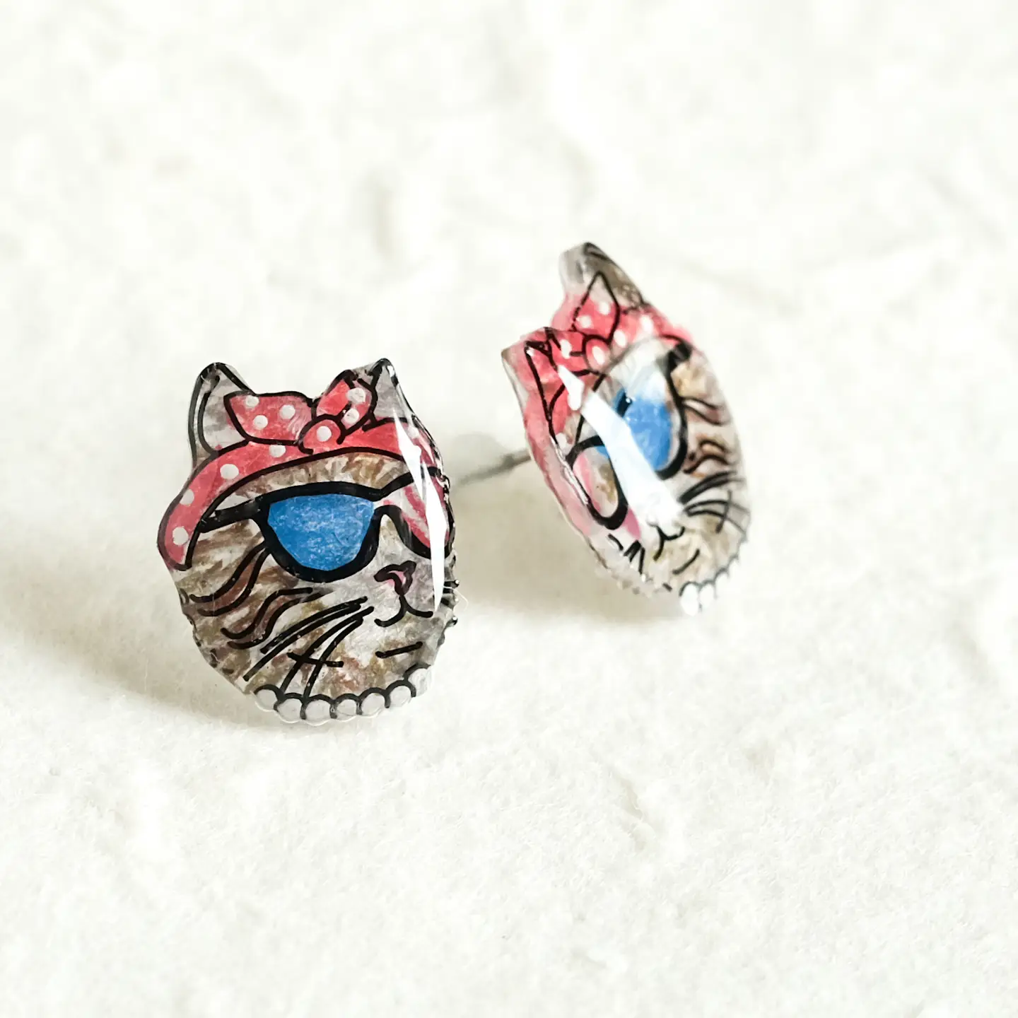 Childless Cat Lady Stud Earrings