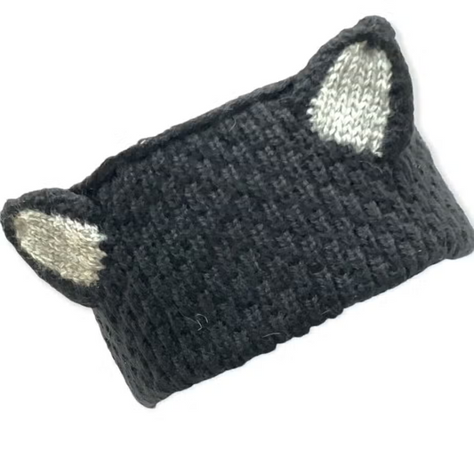 Cat Headband Black